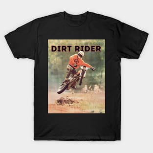 Vintage Motorcycle Dirt Rider T-Shirt